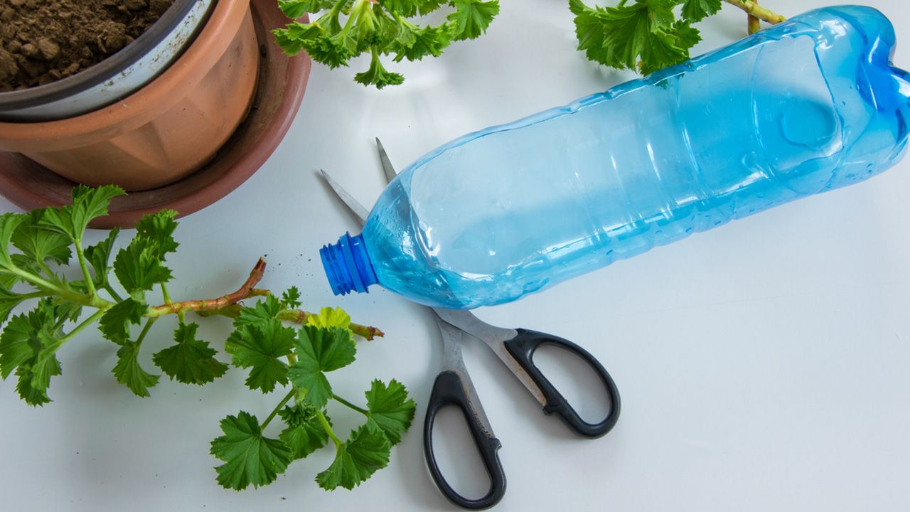 materiales para hacer maceteros de plastico