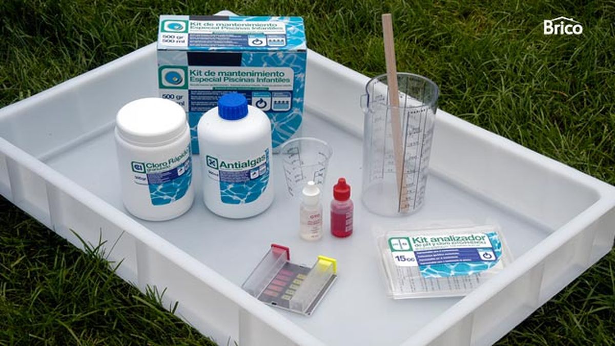 Mantenimiento de piscina infantil paso 2