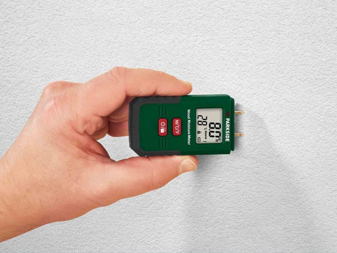 Detector de humedad Parkside