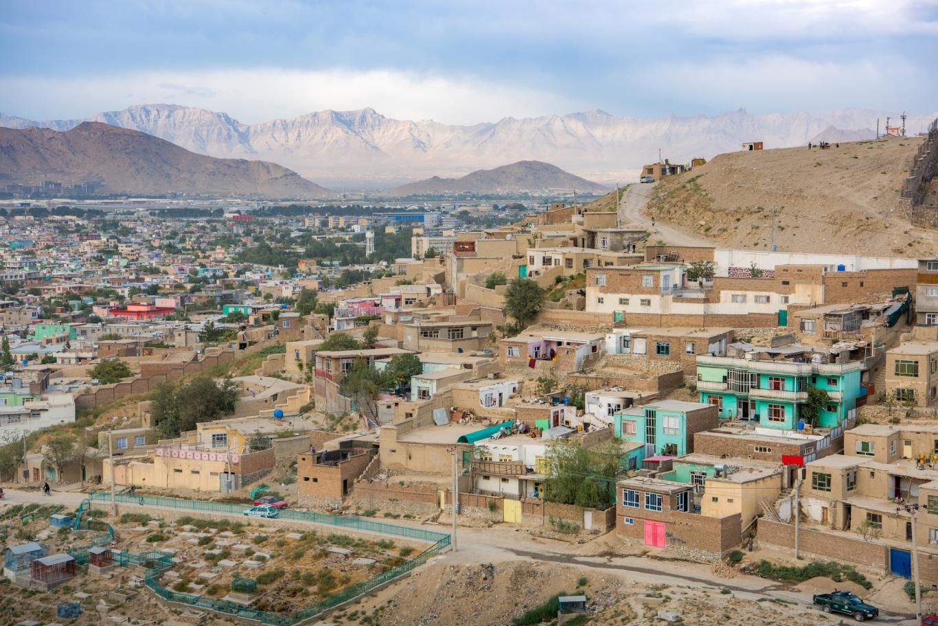 Kabul, capital de Afganistán.