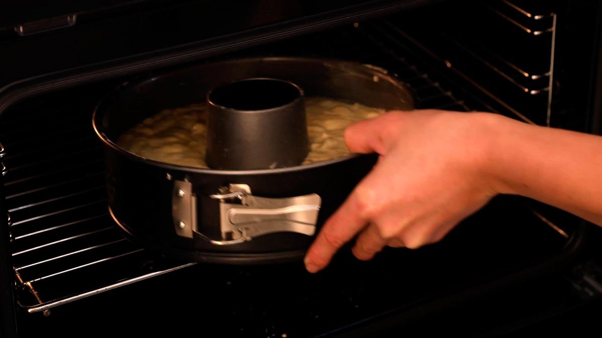 Receta de bizcocho de mazapán   paso 5