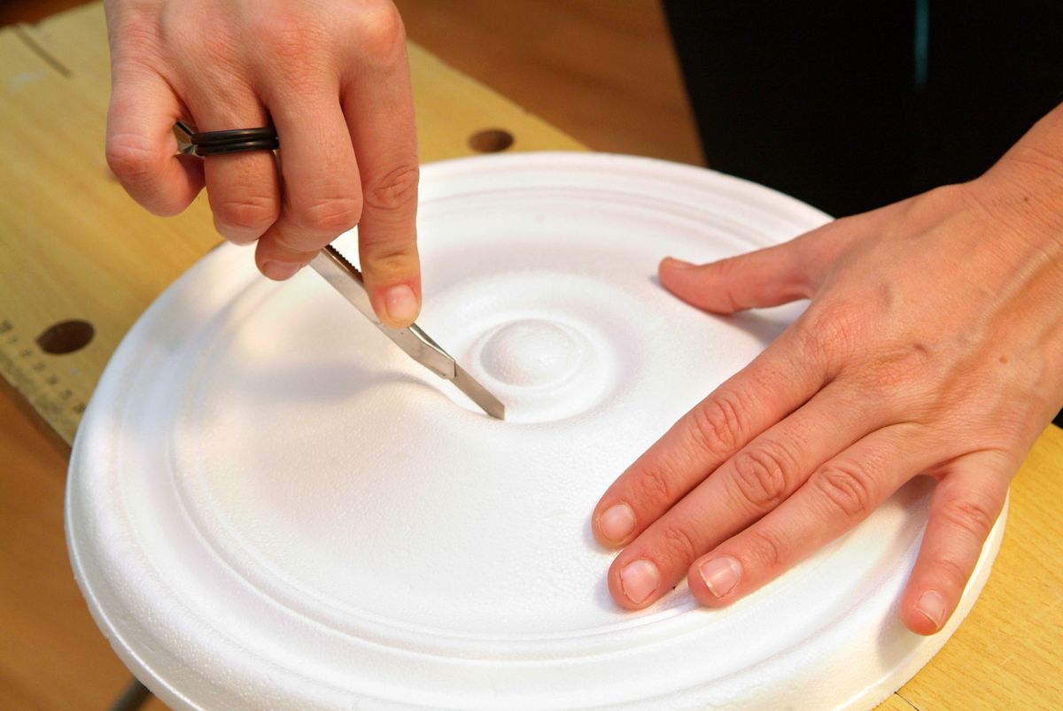 Colocación de plafón en techo paso 1