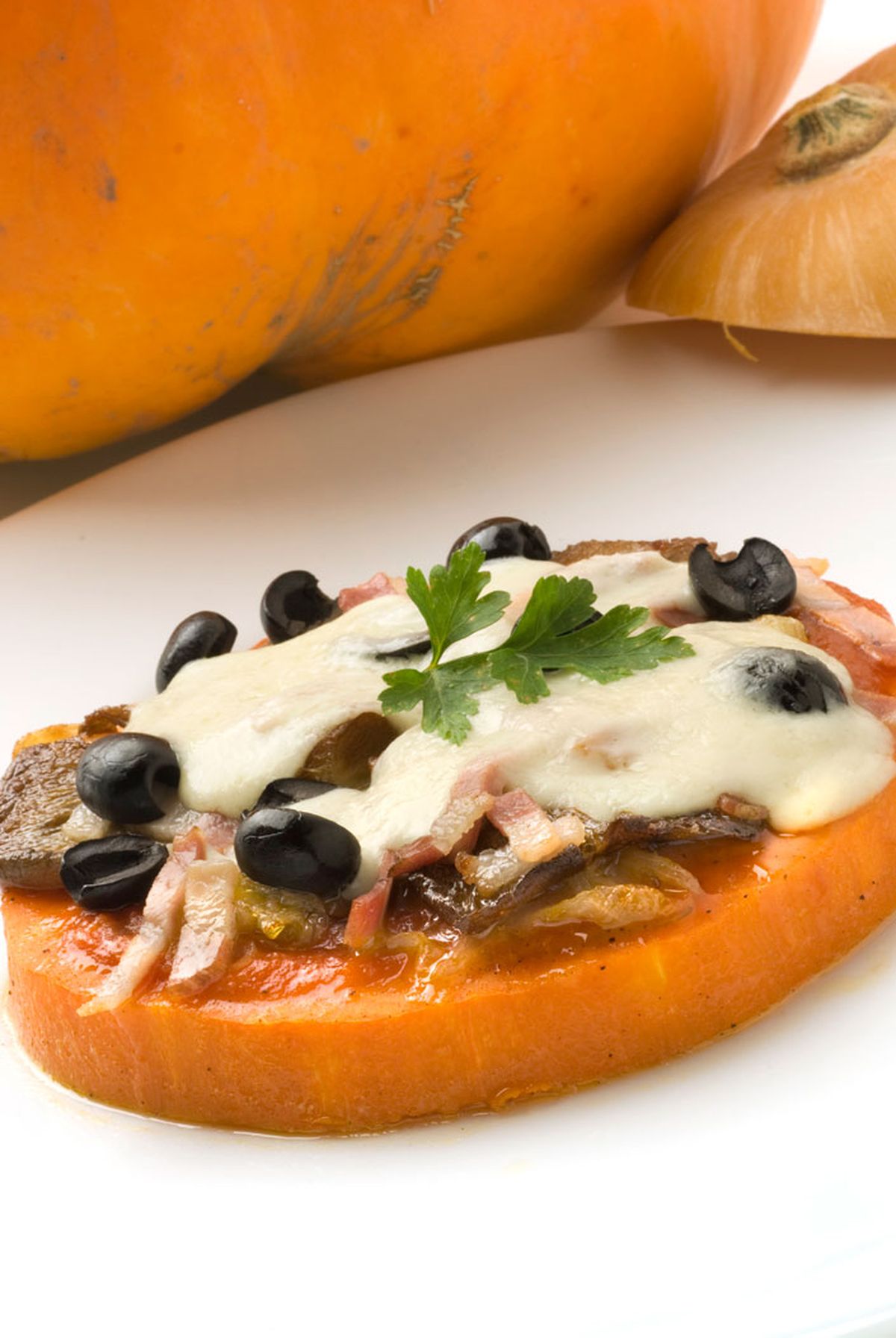 Falsa pizza de calabaza