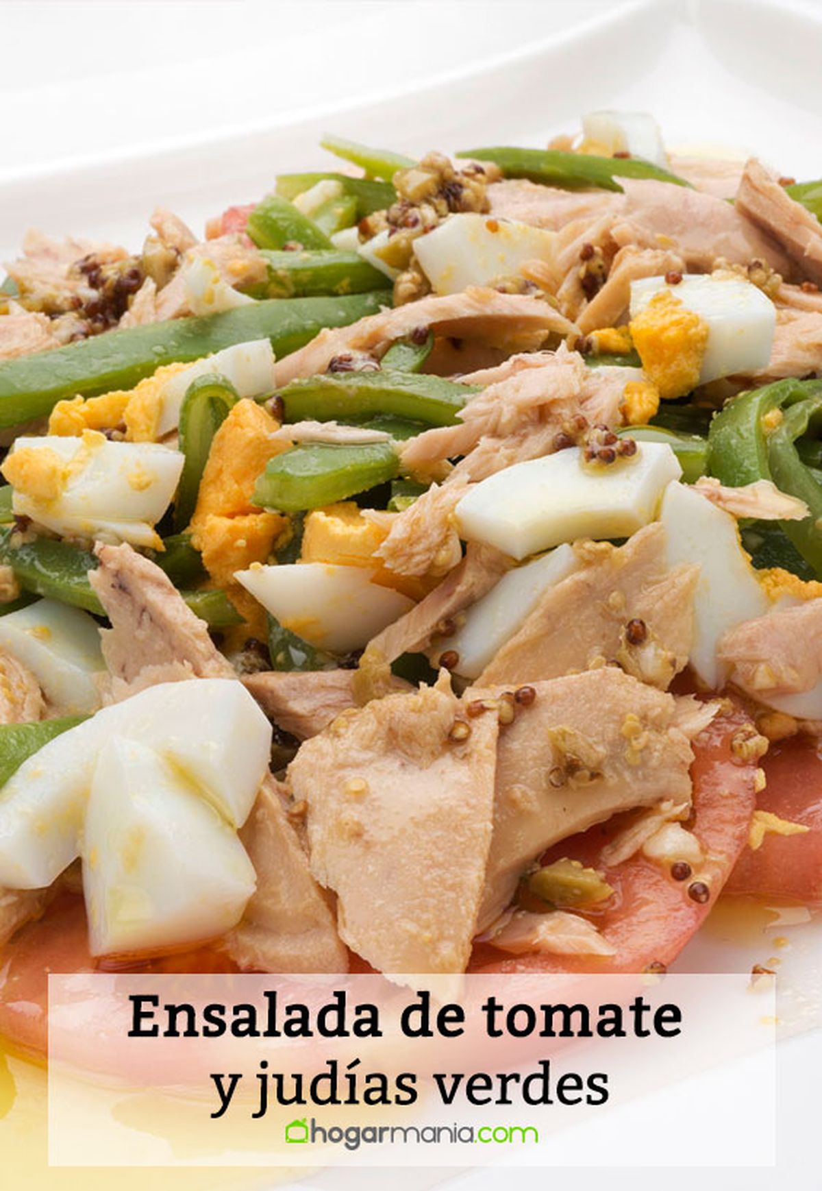 ensalada tomate judias verdes pin