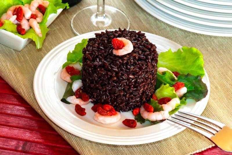El arroz venere es perfecto para preparar ensaladas frescas
