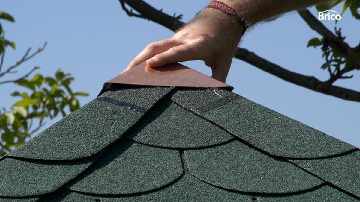 Cubierta de cenador paso 13