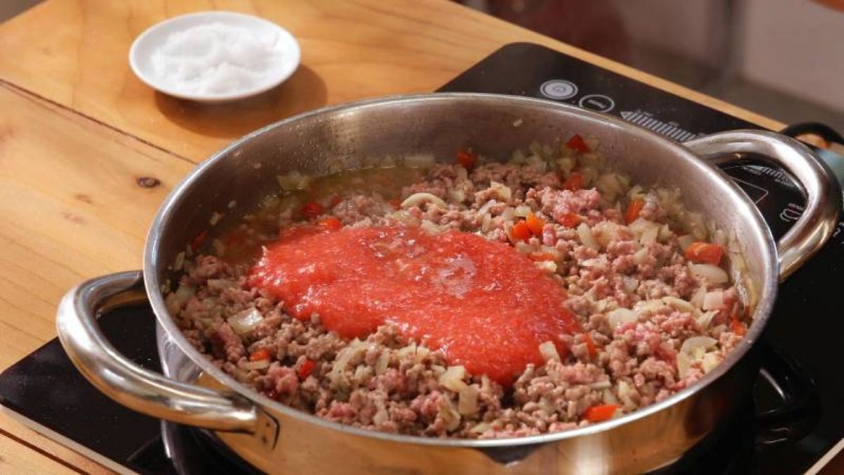 Berenjenas rellenas de carne   Paso 5