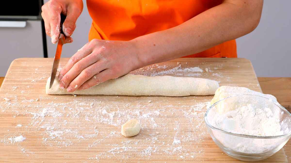 Receta de ñoquis de patata caseros   Paso 5