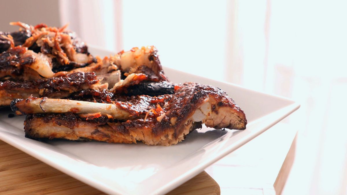 Costillas barbacoa al horno   Paso 5