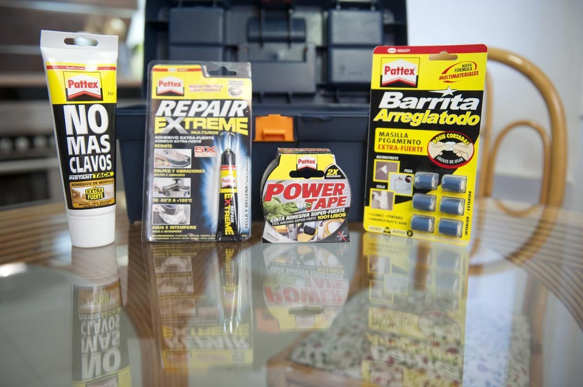 brico 0573 1 Adhesivos basicos maletin bricolaje xl