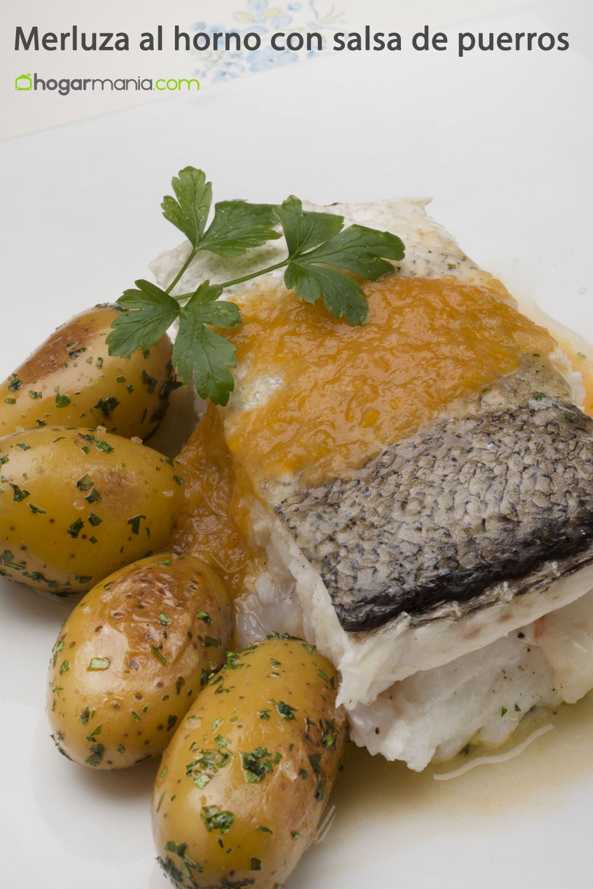 merluza horno pinterest