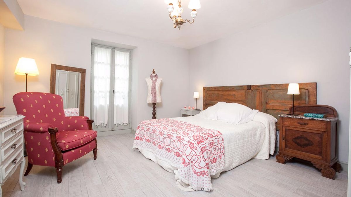 Habitación de estilo romántico