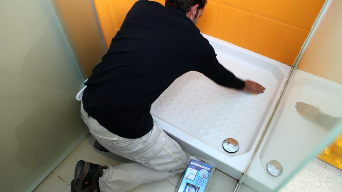 Barniz antiderrapante paso 1