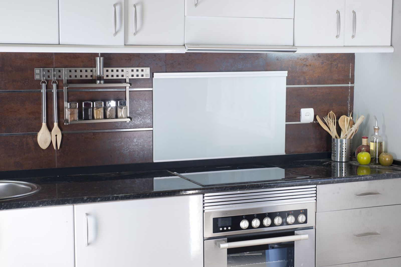 Protector para el frente de la cocina