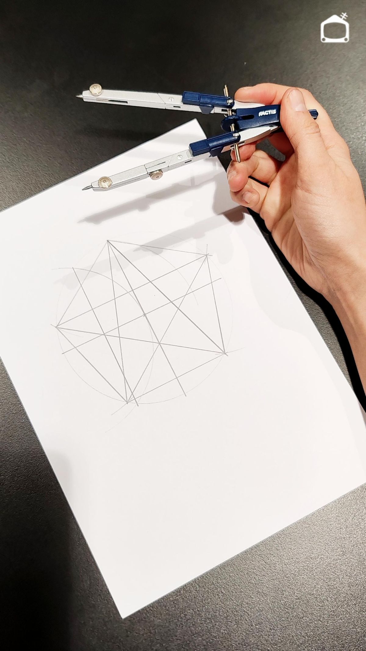 Estrella de cinco puntas.