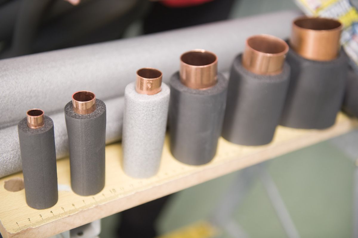 Aislar tubería de agua paso 1