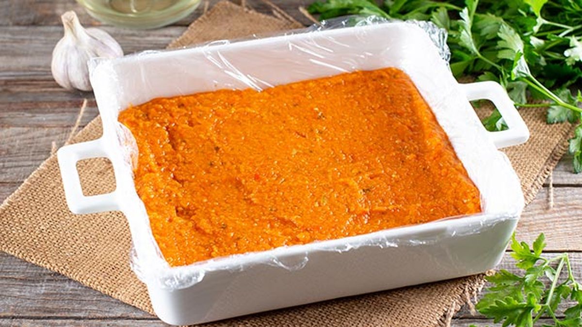 congelar calabaza bandeja taper