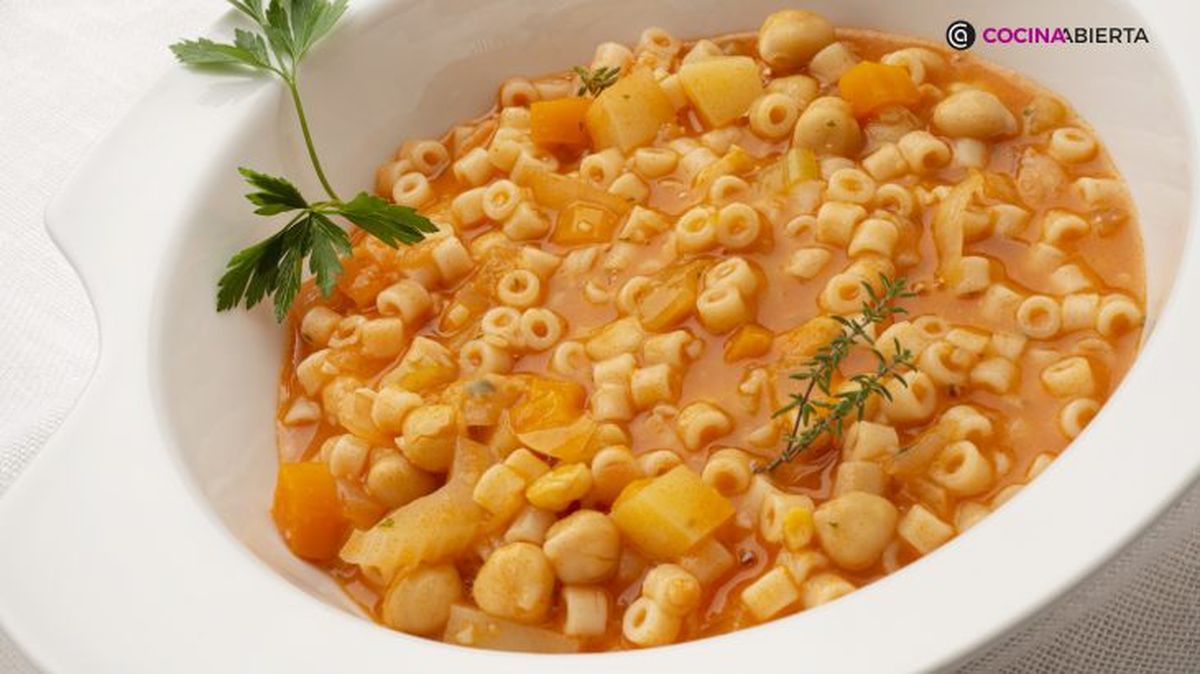 Pasta e ceci, una receta tradicional de la Toscana