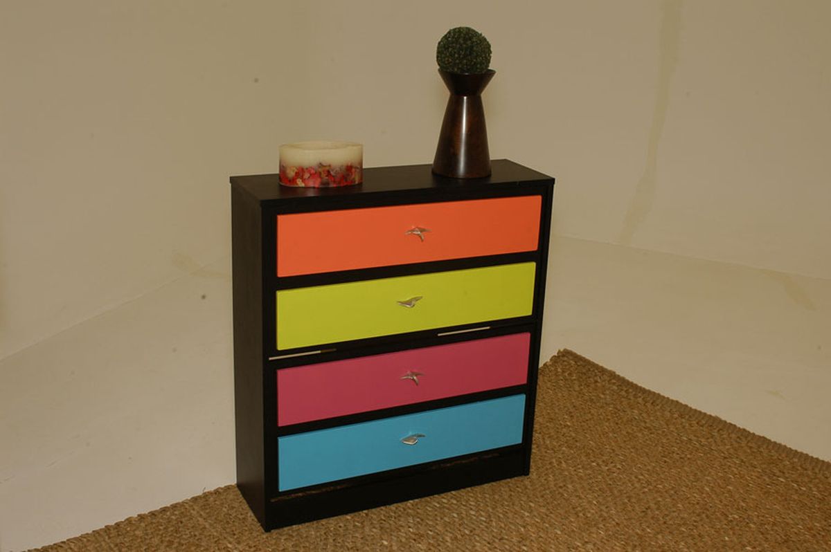 brico 0380 1 decoracion zapatero multicolor xl