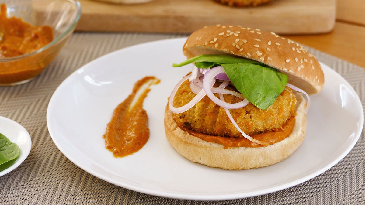 Receta de hamburguesas de quinoa