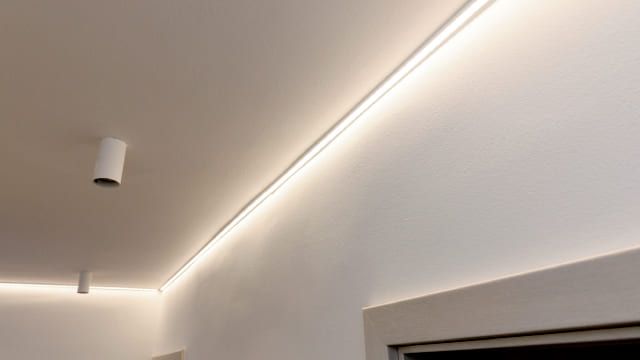 como colocar luces led en el techo 6