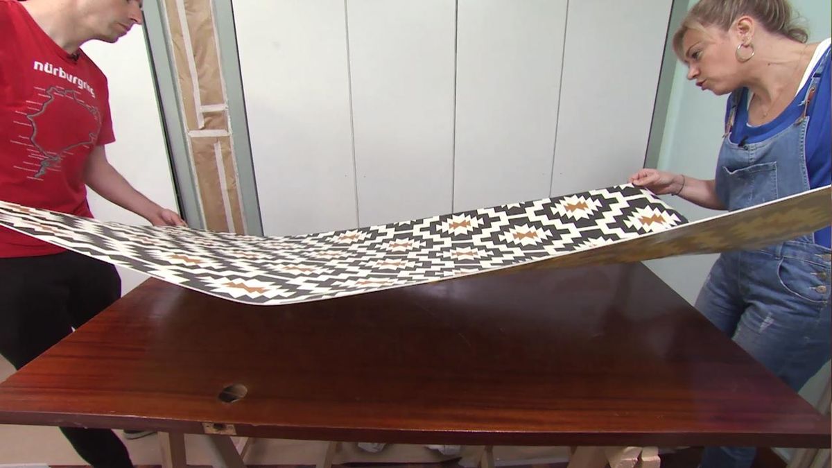 Deco 740 Dormitorio verde fresco estilo etnico paso 4