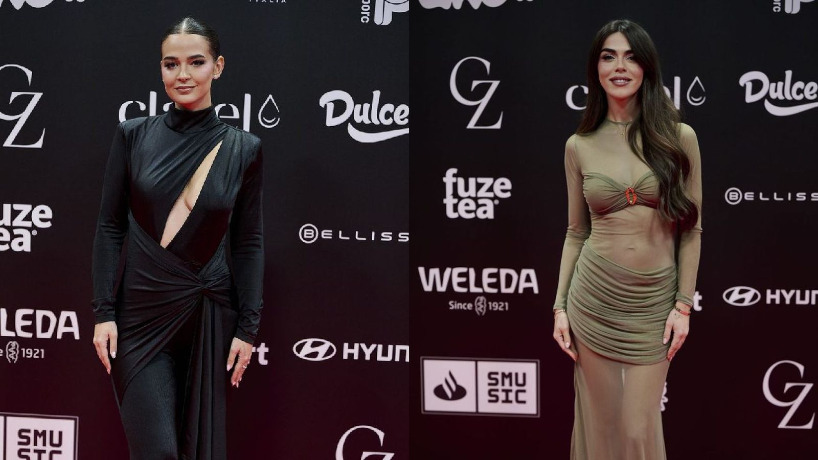 Laura Escanes y Violeta Mangriñán en la alfombra roja de los GenZ Awards