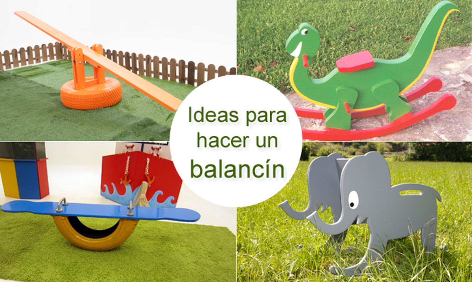 Ideas para hacer un balancín