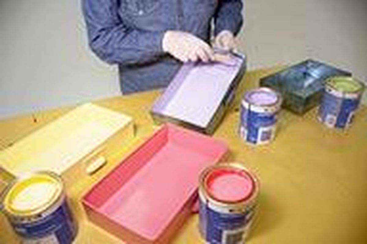 Pintar cajonera metálica paso 5