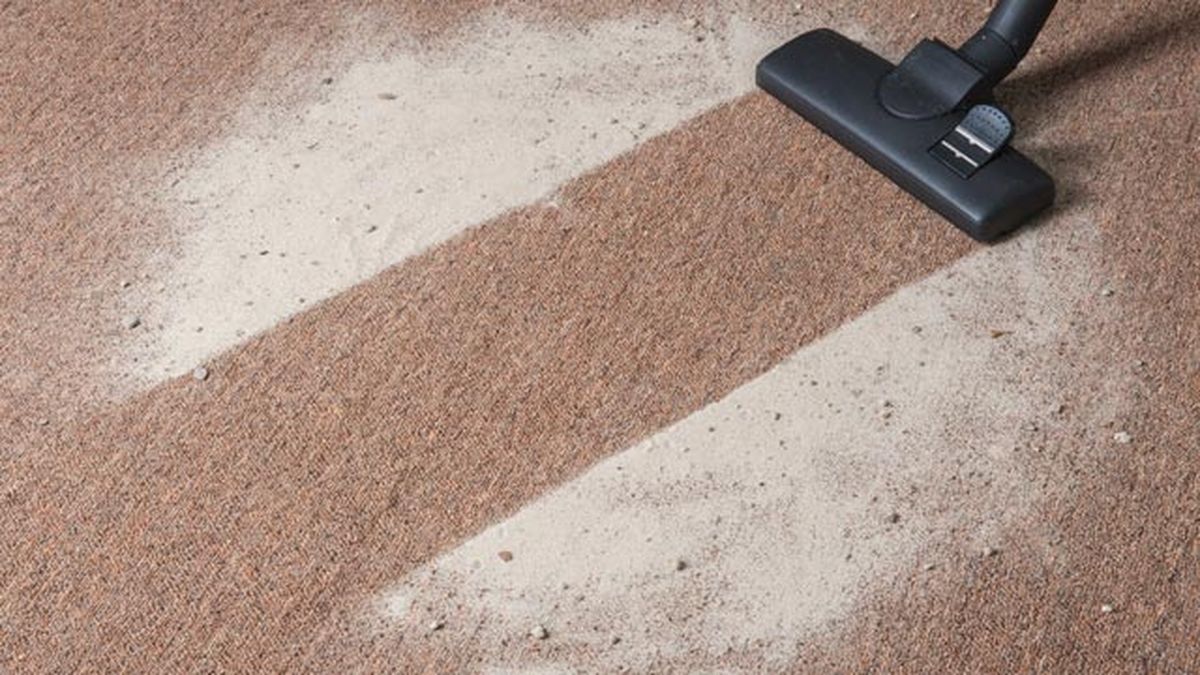 como limpiar alfombras moquetas con sal mesa bicarbonato sodio