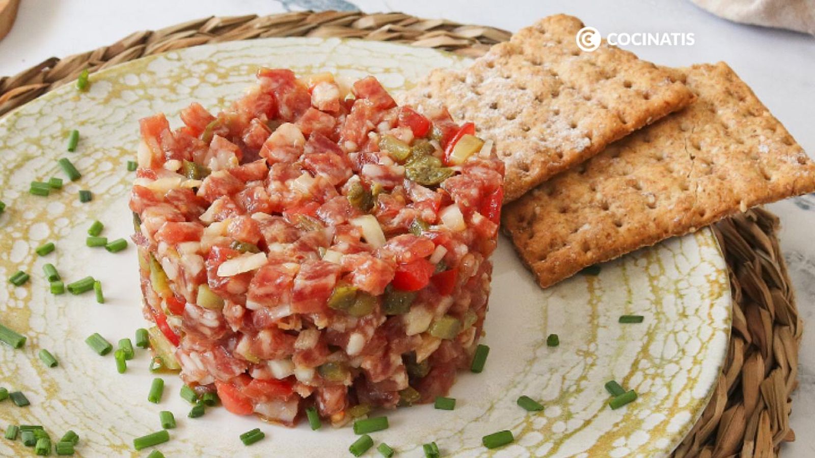Tartar de fuet