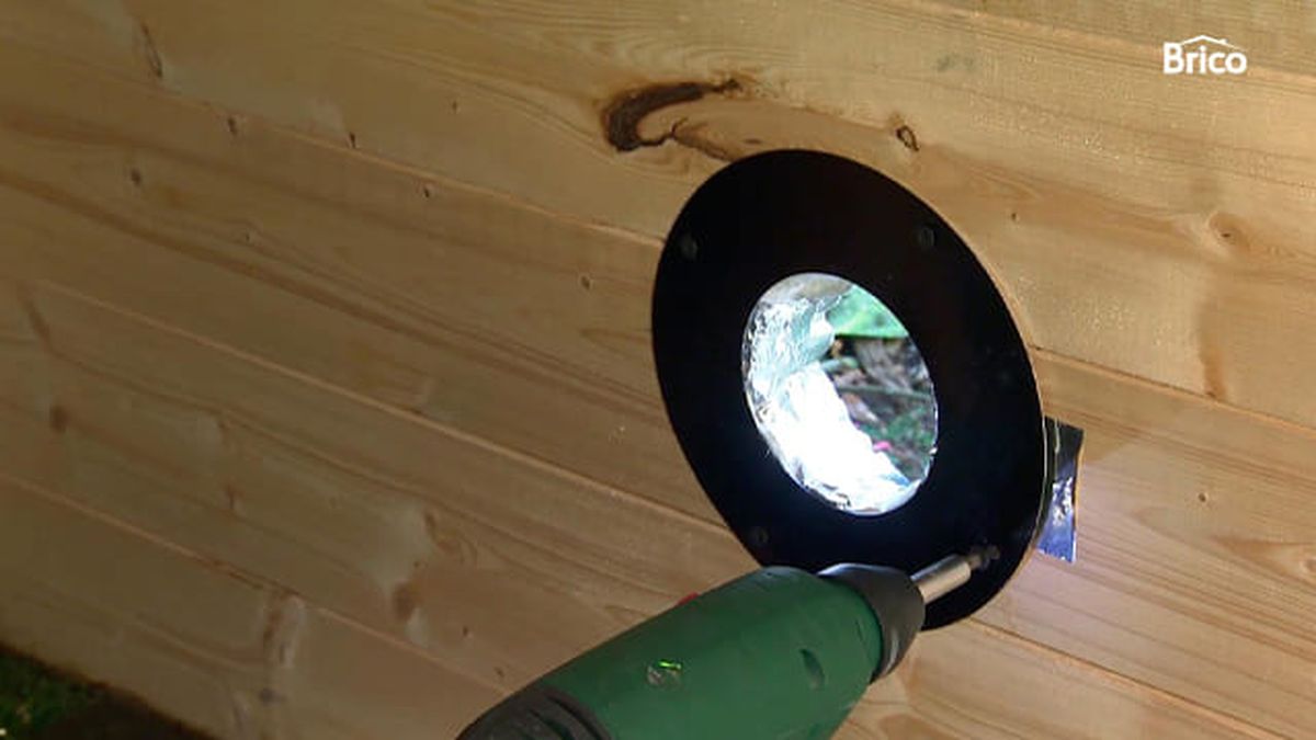 Como instalar una estufa de pellets paso 4