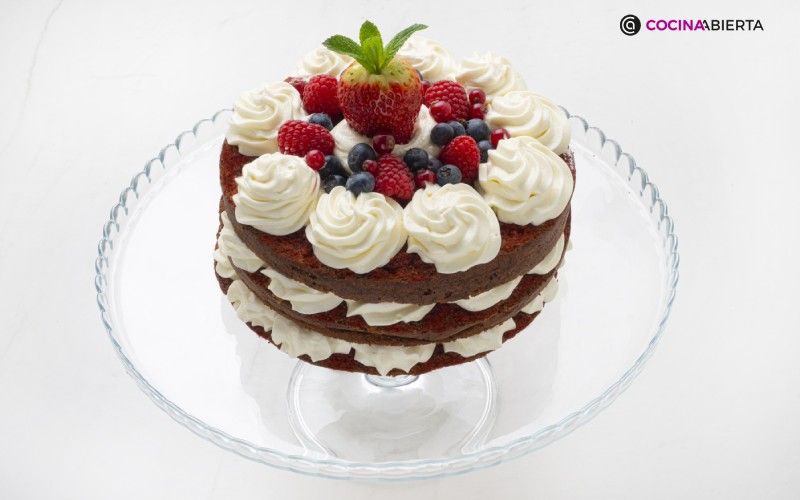 La tarta red velvet de Eva Arguiñano