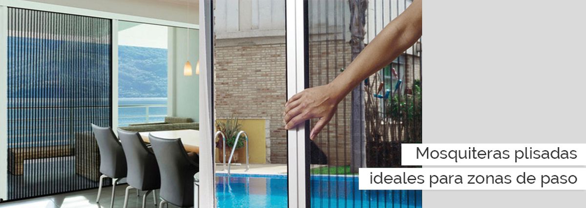 mosquiteras plisadas cortinadecor