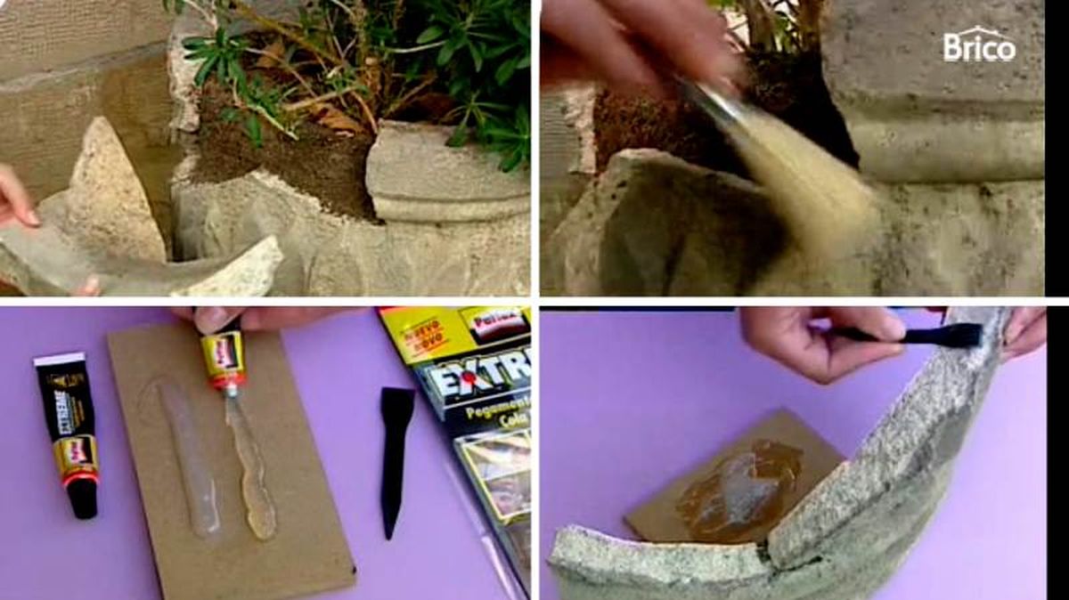 Pasos para arreglar una jardinera de piedra