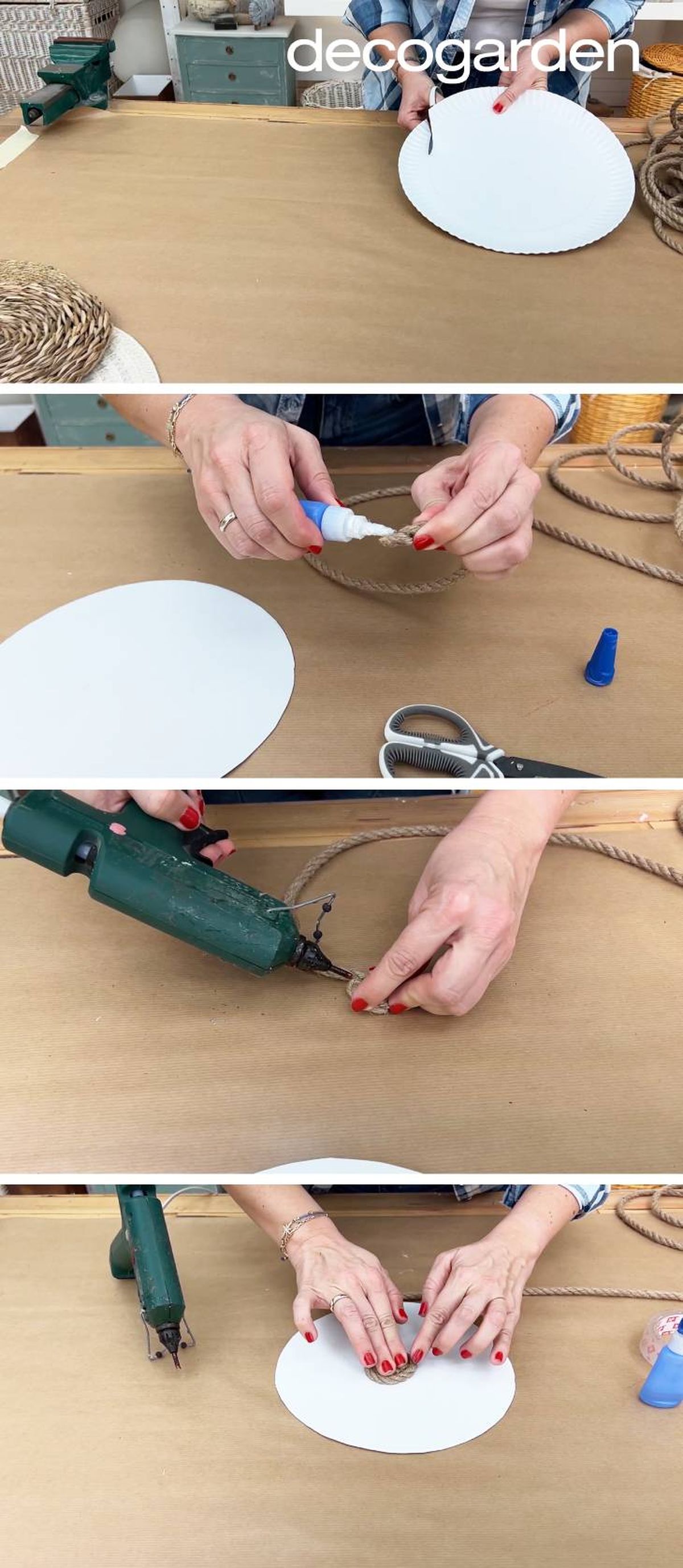 platos fibras naturales paso a paso 1 4