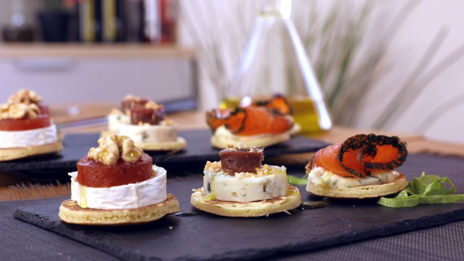 Recetas de blinis caseros salados