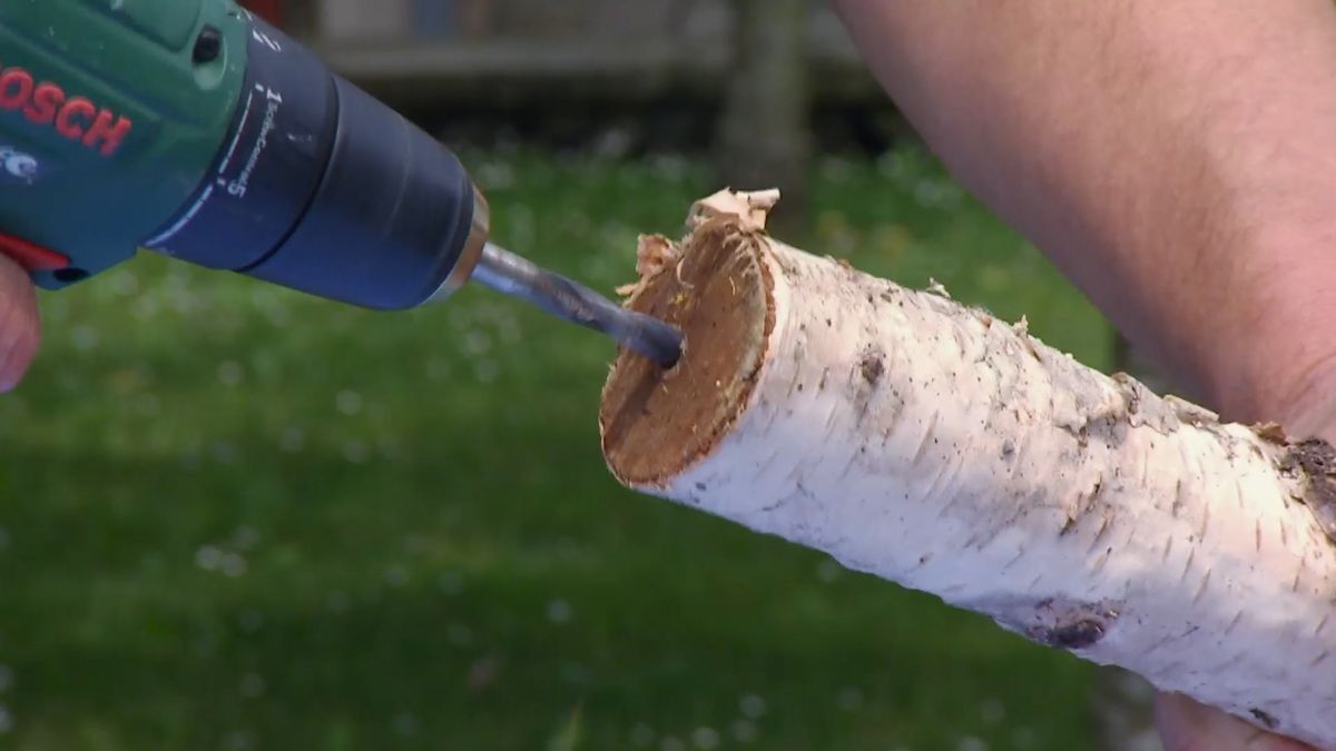 Setas decorativas para el jardín paso 3
