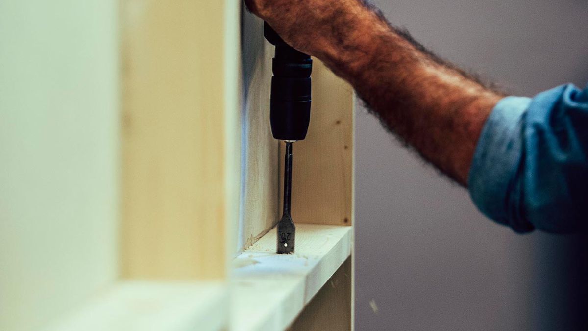 Cómo hacer un cabecero de cama con listones de madera paso 3