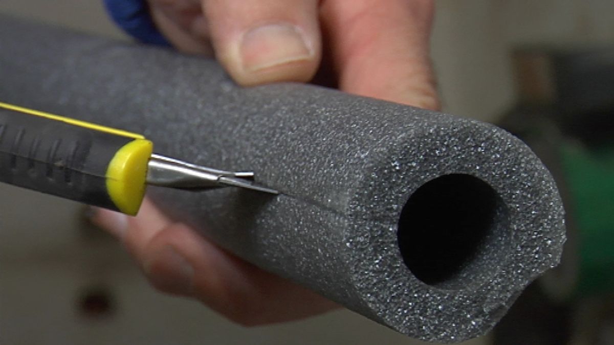 Aislamiento de tuberías paso 6