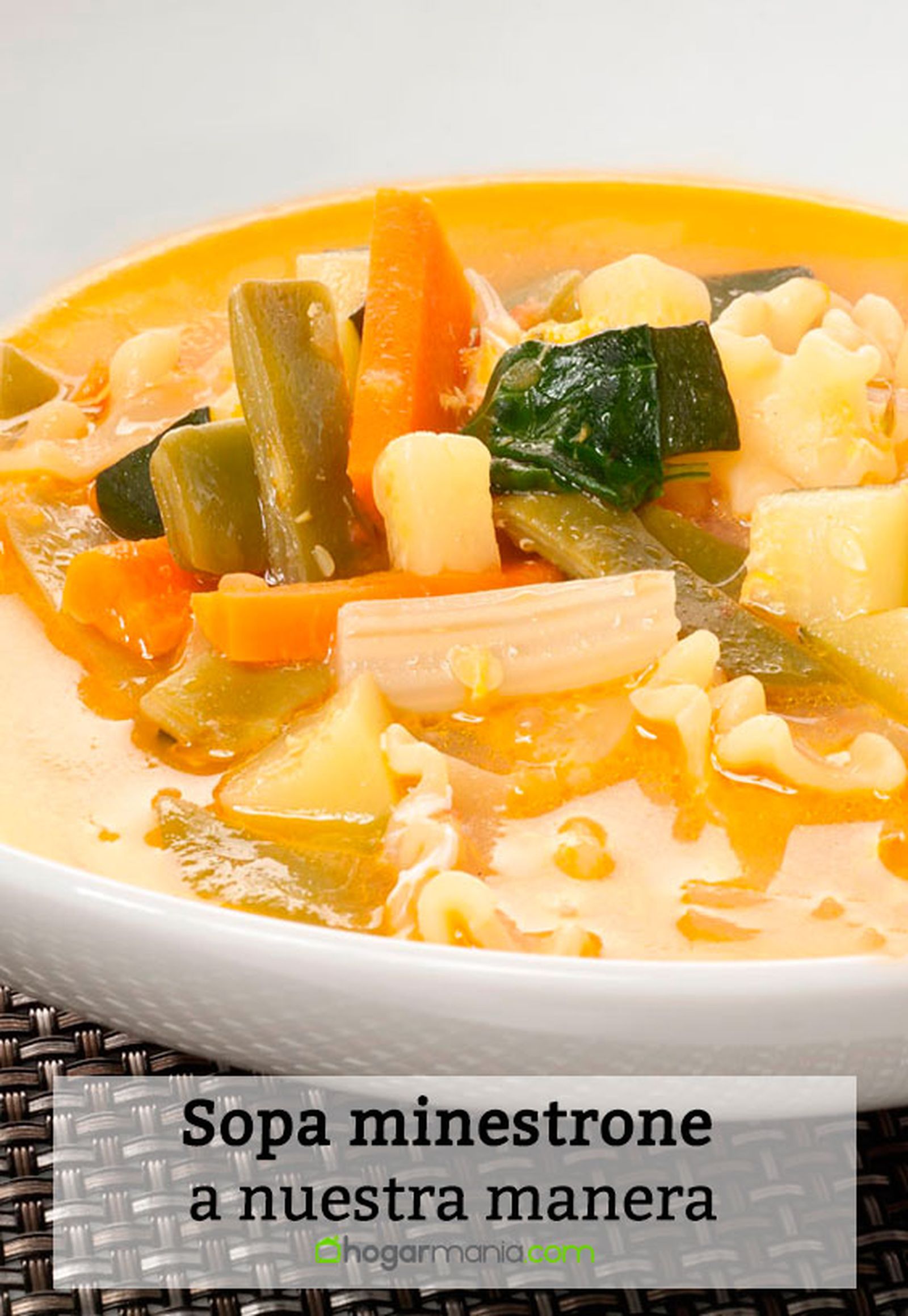 sopa minestrone a nuestra manera pin
