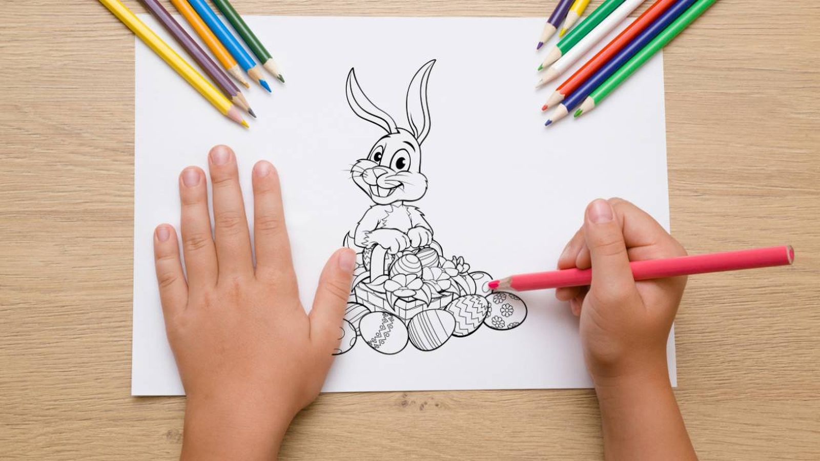 dibujos conejos pascua