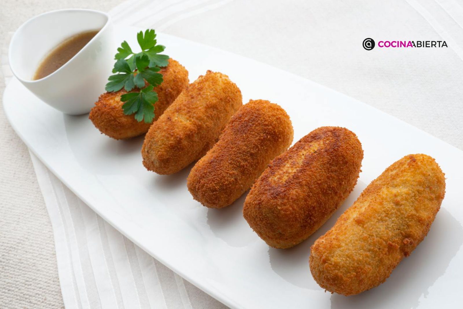 Un bocado crujiente por fuera y cremoso por dentro