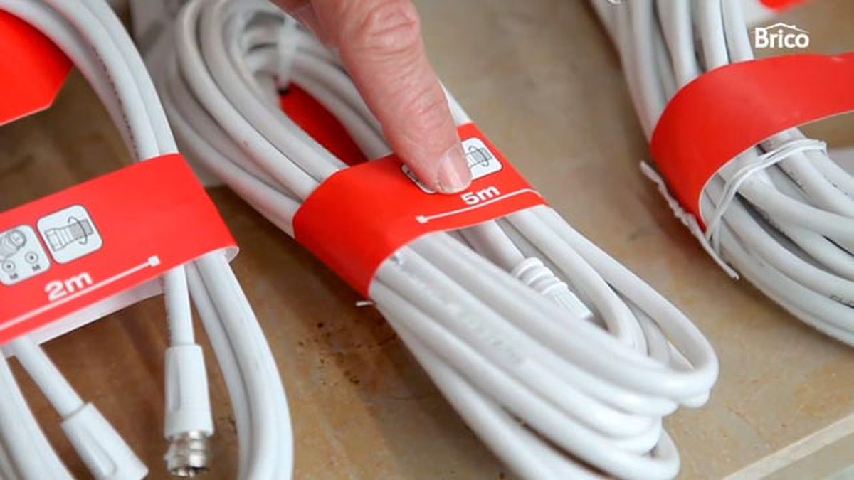 Cable de antena plano paso 3