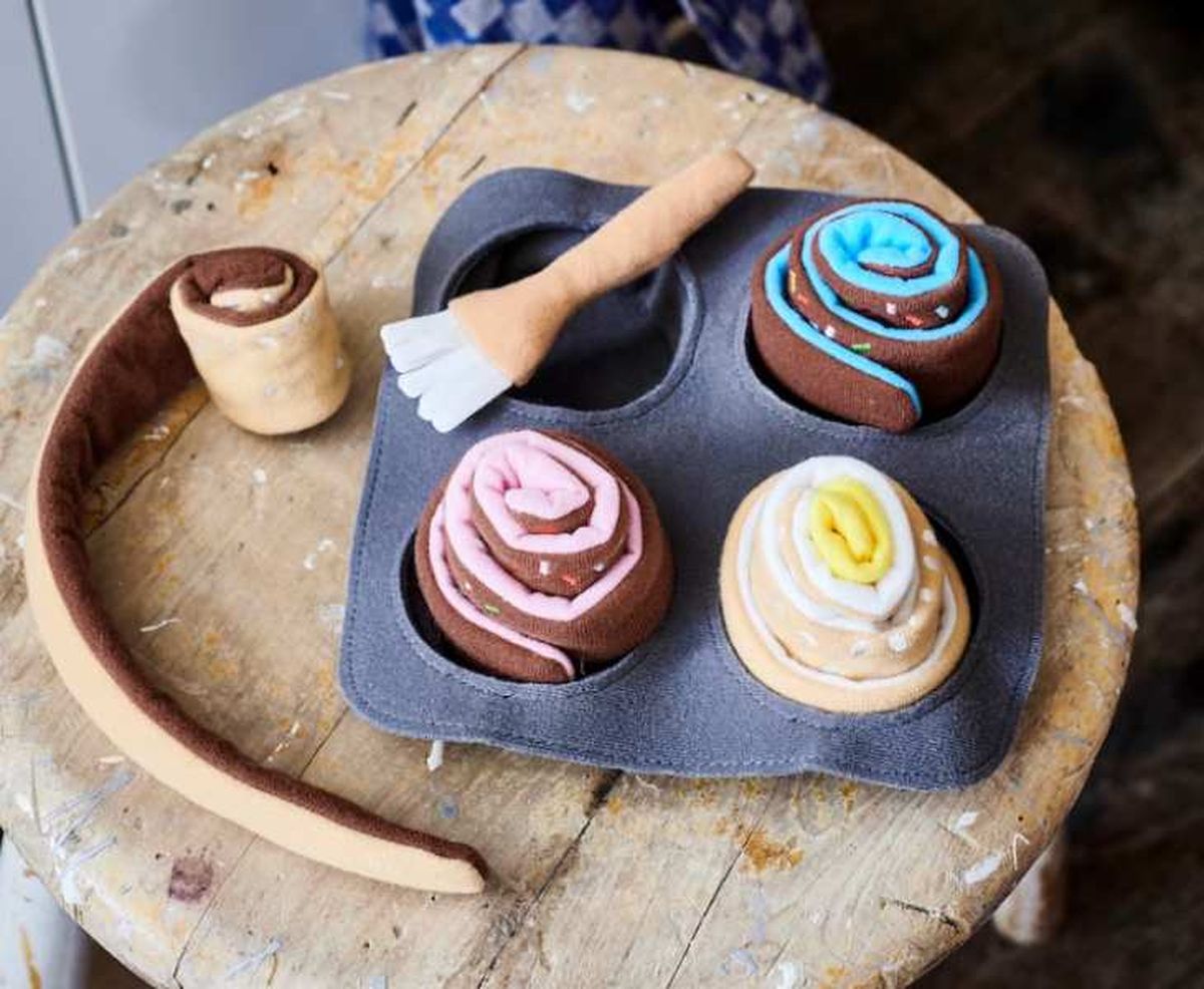 rollitos de canela de peluche de ikea