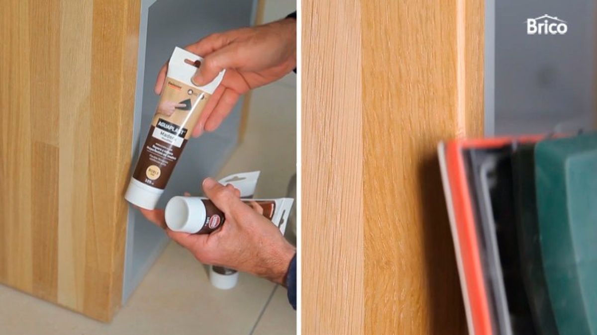 Primeros pasos para reparar superficie de madera