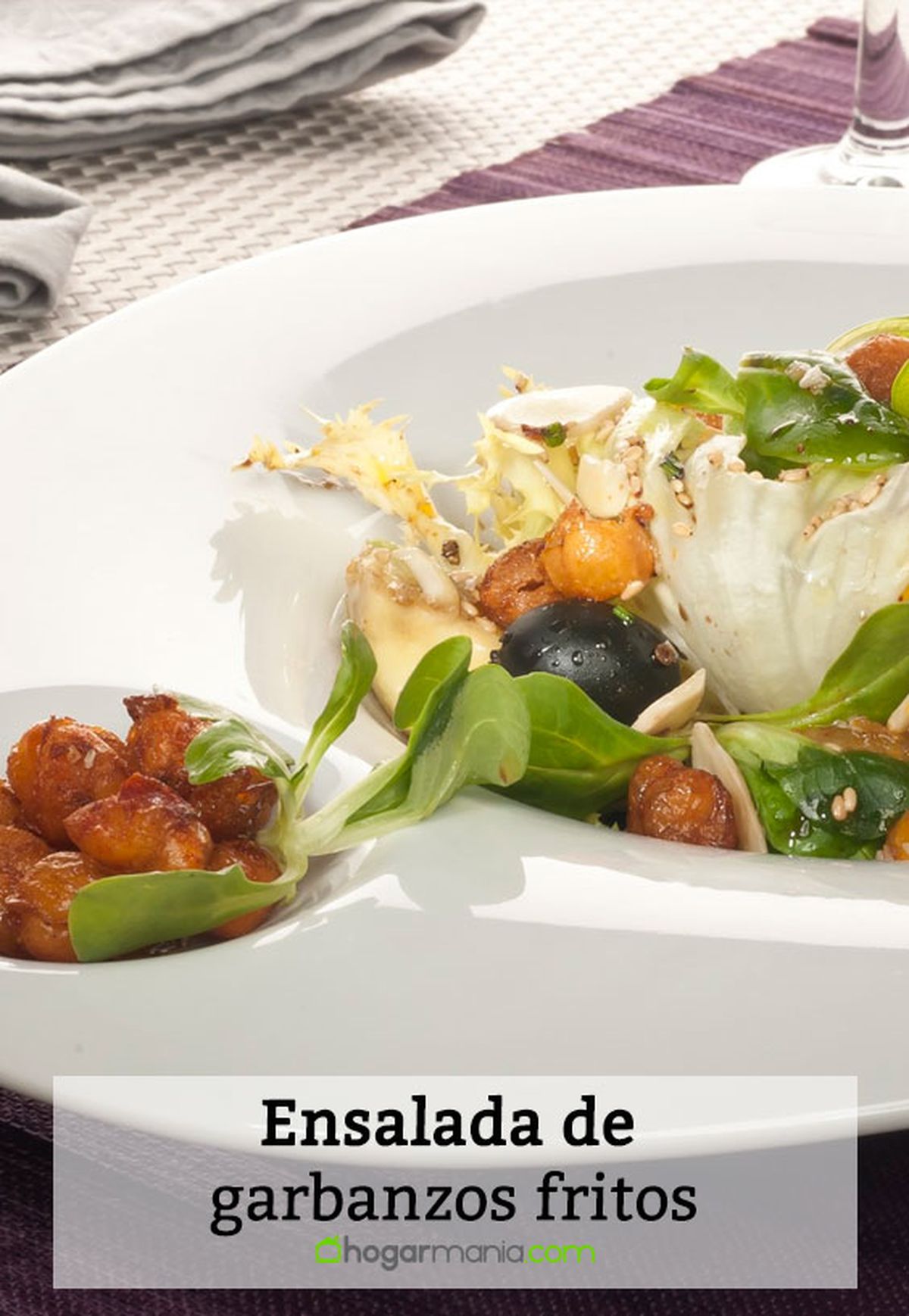 ensalada garbanzos fritos pin