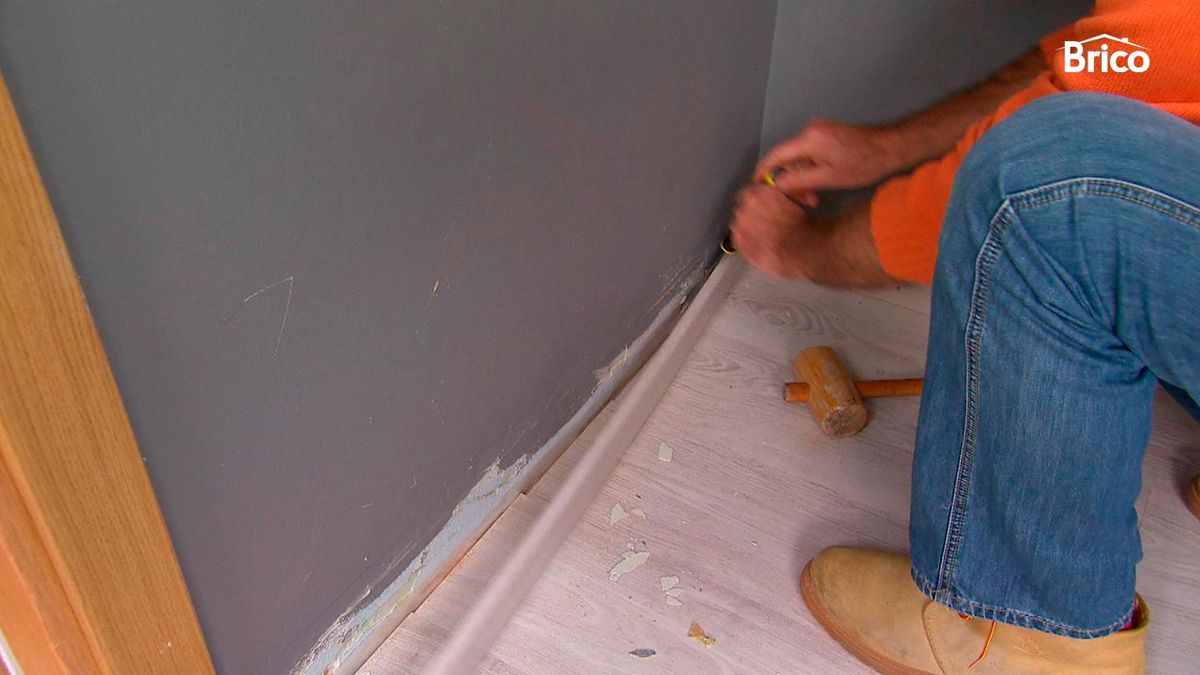 Colocar friso vinílico paso 1