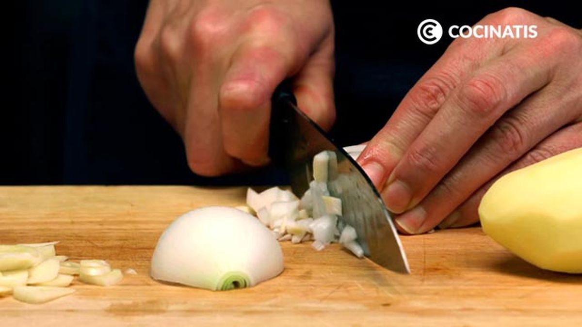 Receta de arroz con acelgas y setas  paso 1