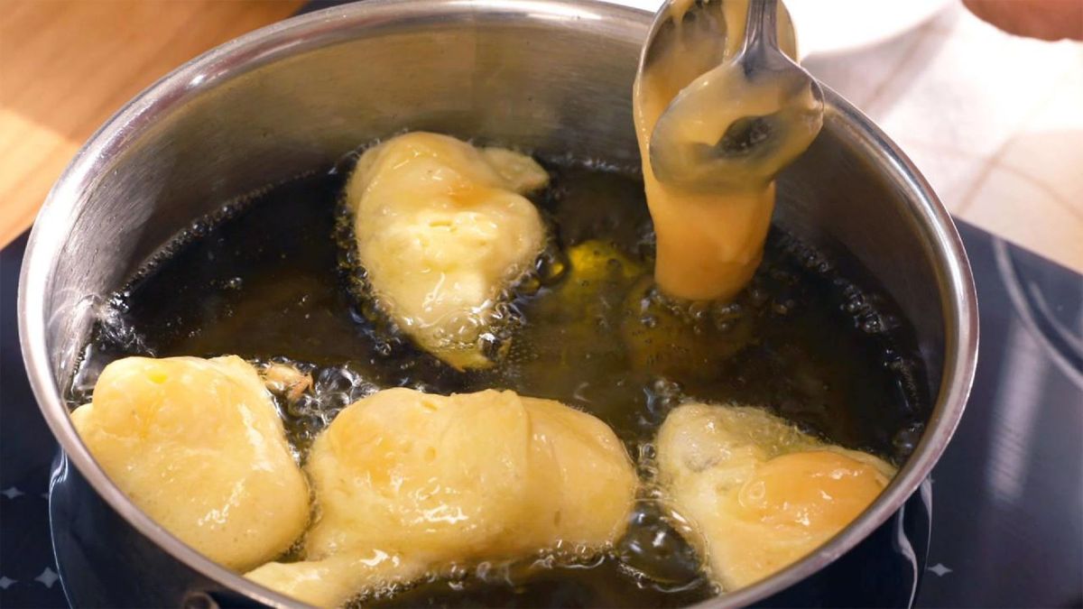 buñuelos de viento  paso 3